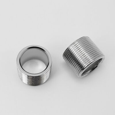 quality  Customizable Threaded Connector Nut Hollow External Threaded Pipe factory