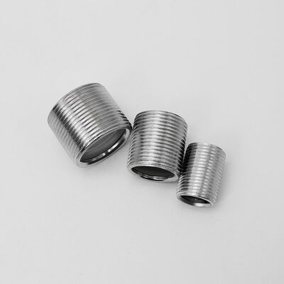 Customizable Threaded Connector Nut Hollow External Threaded Pipe