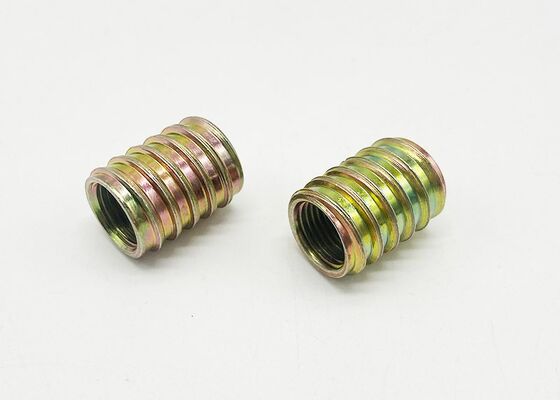 Internal / External Threaded Connector Nut Through Hole Hex Socket
