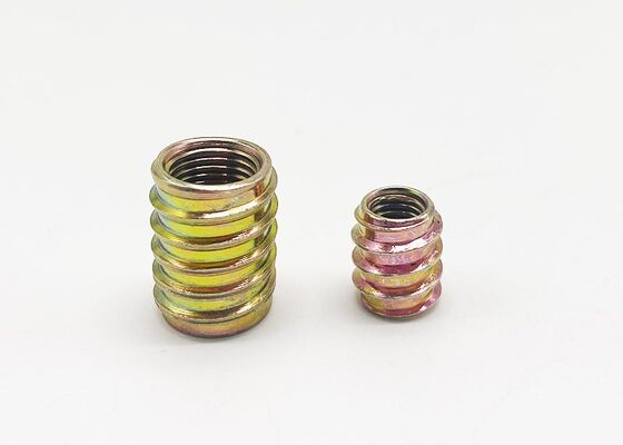 Internal / External Threaded Connector Nut Through Hole Hex Socket