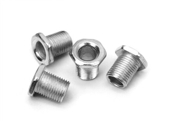 Hexagonal Male Thread Adapter Good Toughness High Strength Nuts