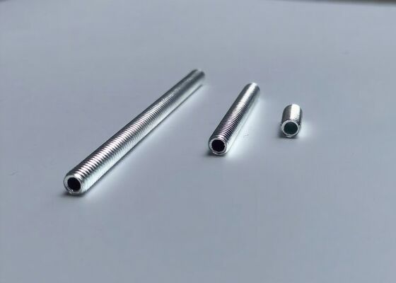 2mm Hollow Lead Screw Metric Hollow Threaded Screw Customizable For Industrial / Marine Environments